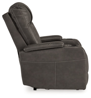 Feazada Power Recliner - Discount Furniture World (Burlington,NC)