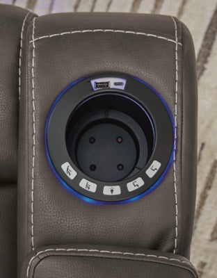Feazada Power Recliner - Discount Furniture World (Burlington,NC)
