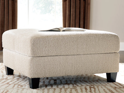Steelwater Retreat Oversized Accent Ottoman - Discount Furniture World (Burlington,NC)