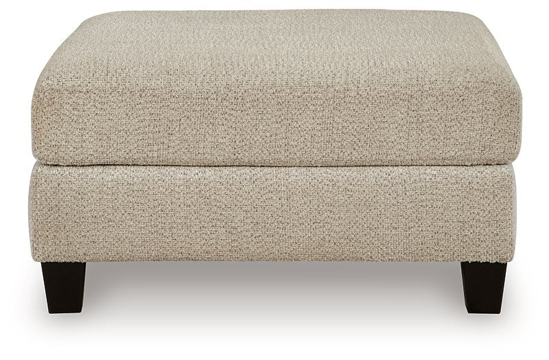Steelwater Retreat Oversized Accent Ottoman - Discount Furniture World (Burlington,NC)