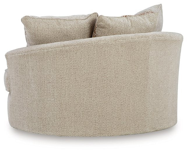 Steelwater Retreat Oversized Swivel Accent Chair - Discount Furniture World (Burlington,NC)