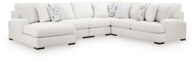 Misty-Lakes Sectional with Chaise - Discount Furniture World (Burlington,NC)