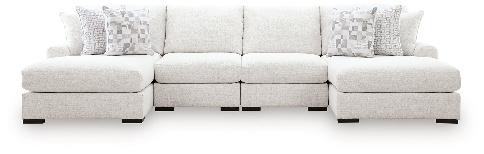 Misty-Lakes Double Chaise Sectional - Discount Furniture World (Burlington,NC)