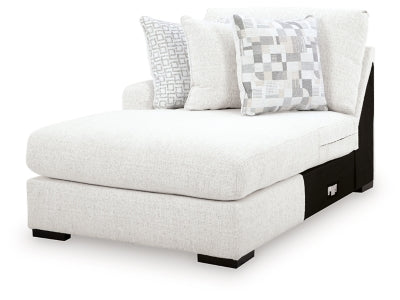 Misty-Lakes Sectional with Chaise - Discount Furniture World (Burlington,NC)