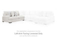 Misty-Lakes Sectional with Chaise - Discount Furniture World (Burlington,NC)