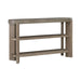 Affinity Sofa Table in Dusty Taupe with Concrete Top - Discount Furniture World (Burlington,NC)