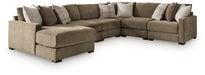 Camellia-Court Sectional with Chaise - Discount Furniture World (Burlington,NC)