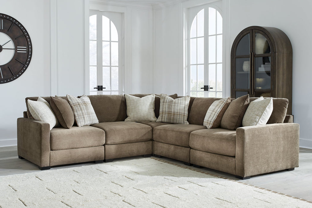 Camellia-Court Sectional - Discount Furniture World (Burlington,NC)
