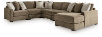 Camellia-Court Sectional with Chaise - Discount Furniture World (Burlington,NC)