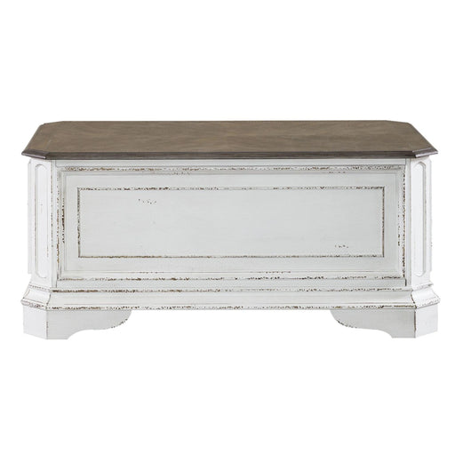 Magnolia Manor Storage Trunk in Antique White image
