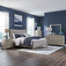 New Haven Queen Uph Bed, Dresser & Mirror, Chest, Night Stand image