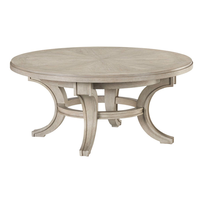 New Haven Round Cocktail Table - Discount Furniture World (Burlington,NC)