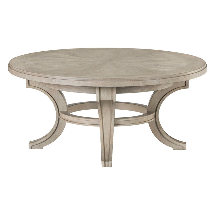 New Haven Round Cocktail Table - Discount Furniture World (Burlington,NC)
