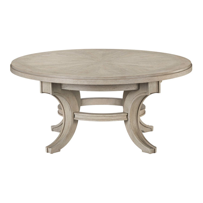 New Haven Round Cocktail Table - Discount Furniture World (Burlington,NC)