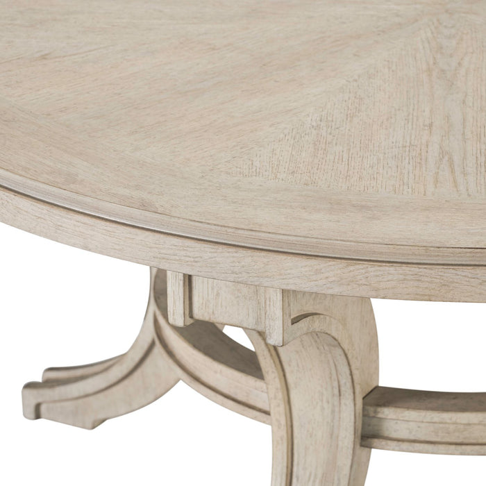 New Haven Round Cocktail Table - Discount Furniture World (Burlington,NC)