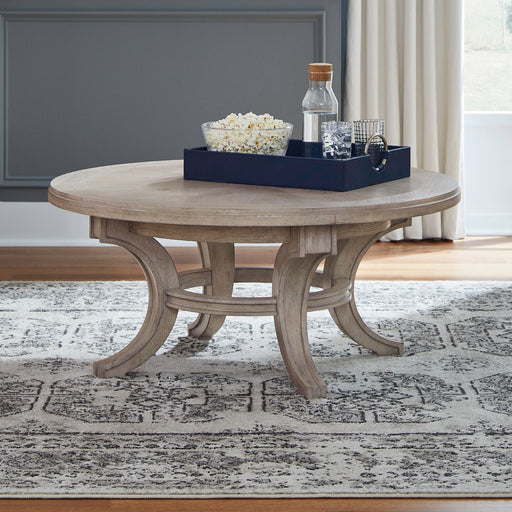 New Haven Round Cocktail Table image