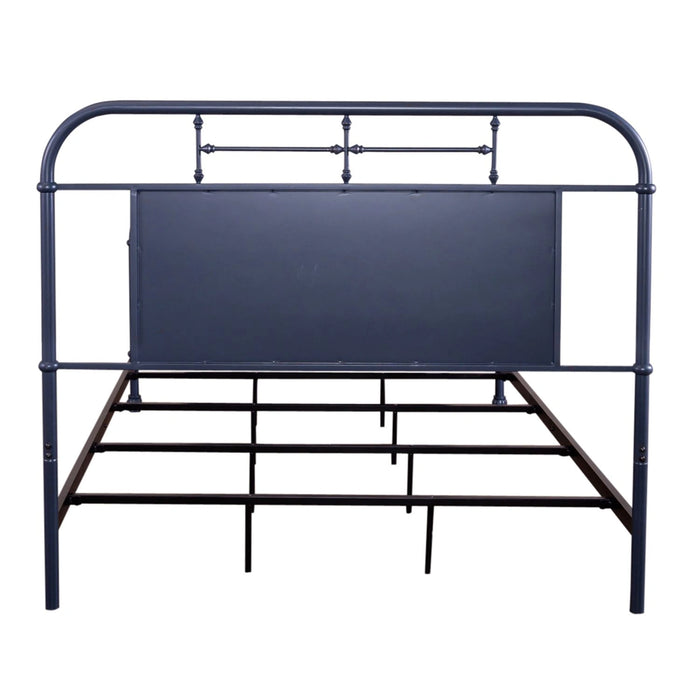 Vintage Series Metal Bed in Navy image