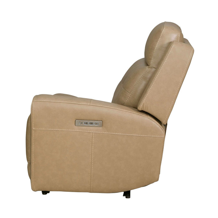 Carrington R Arm Recliner P3 & ZG - York Sand - Discount Furniture World (Burlington,NC)