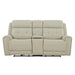 Carrington Loveseat w/Console P3 & ZG in Baja Stone - Discount Furniture World (Burlington,NC)