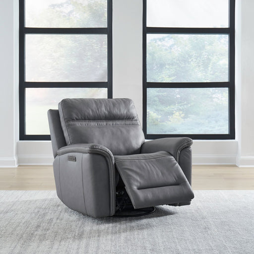 Cooper SG Recliner P3 in Blue Gray - Discount Furniture World (Burlington,NC)