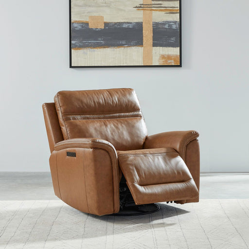 Cooper SG Recliner P3 & ZG in Camel - Discount Furniture World (Burlington,NC)