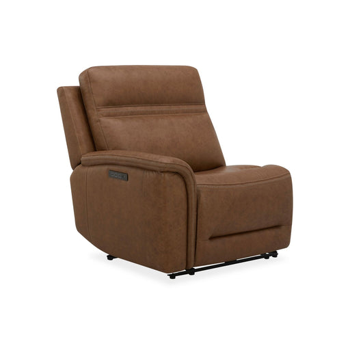 Cooper L Arm Recliner P3 & ZG - Camel - Discount Furniture World (Burlington,NC)