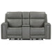 Camden Loveseat w/ Console P3 & ZW - Discount Furniture World (Burlington,NC)