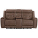 Beckham Loveseat w/ Console P2 & ZG - Discount Furniture World (Burlington,NC)