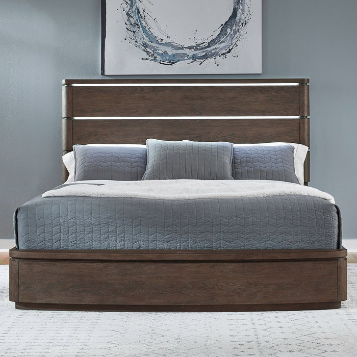 Cascade Falls King California Panel Bed image