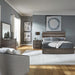 Cascade Falls Queen Panel Bed, Dresser & Mirror, Night Stand image