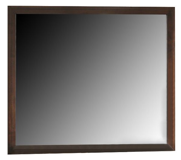 Crown Mark Furniture Evan Dresser Mirror in Warm Brown image