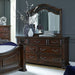 Messina Estates Queen Poster Bed, Dresser & Mirror, Night Stand - Discount Furniture World (Burlington,NC)
