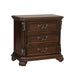 Messina Estates 3 Drawer Night Stand - Discount Furniture World (Burlington,NC)
