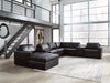 Modmax II Sectional with Chaise and Audio Consoles - Discount Furniture World (Burlington,NC)