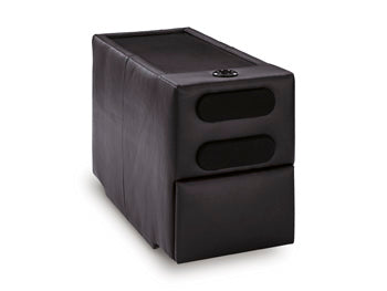 Modmax II Sectional Loveseat with Audio Console - Discount Furniture World (Burlington,NC)