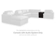 Modmax II Sectional Loveseat with Audio Console - Discount Furniture World (Burlington,NC)