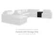 Modmax II Sectional with Chaise and Storage Consoles - Discount Furniture World (Burlington,NC)