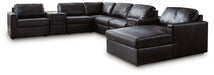 Modmax II Sectional with Chaise and Audio Consoles - Discount Furniture World (Burlington,NC)