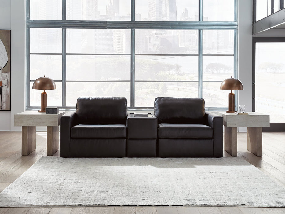 Modmax II Sectional Sofa with Storage Console - Discount Furniture World (Burlington,NC)