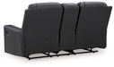 Mackmenville Reclining Loveseat with Console - Discount Furniture World (Burlington,NC)