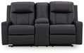 Mackmenville Reclining Loveseat with Console - Discount Furniture World (Burlington,NC)