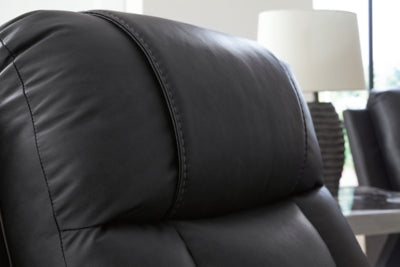 Mackmenville Reclining Loveseat with Console - Discount Furniture World (Burlington,NC)