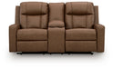 Mackmenville Reclining Loveseat with Console - Discount Furniture World (Burlington,NC)
