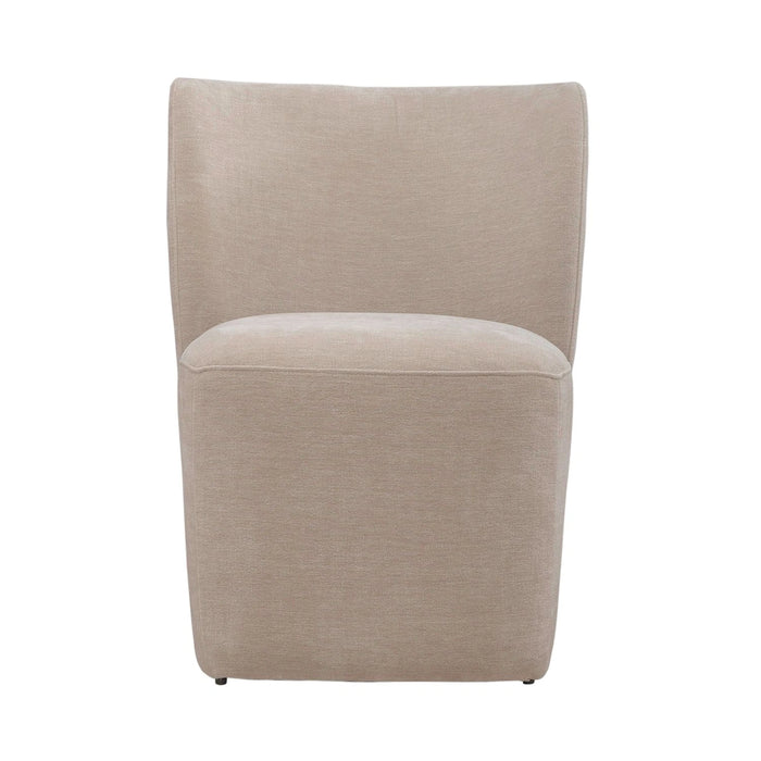 Accent Dining Accent Dining Chair w/ Casters - Wicker image
