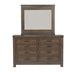 Thornwood Hills King Two Sided Storage Bed, Dresser & Mirror - Discount Furniture World (Burlington,NC)