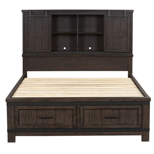 Thornwood Hills King Bookcase Bed - Discount Furniture World (Burlington,NC)