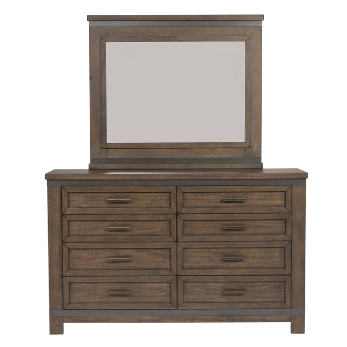 Thornwood Hills King Bookcase Bed, Dresser & Mirror, Chest, Night Stand - Discount Furniture World (Burlington,NC)