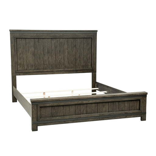 Thornwood Hills King Panel Bed, Dresser & Mirror - Discount Furniture World (Burlington,NC)