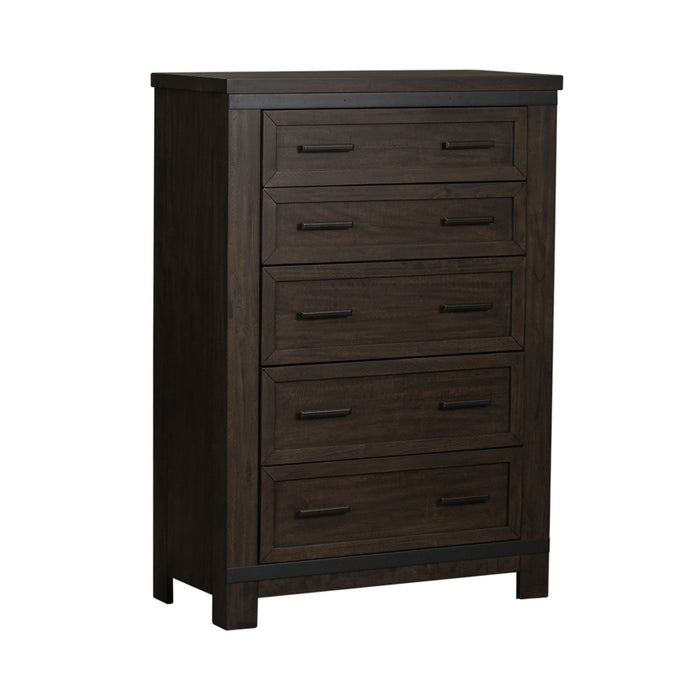 Thornwood Hills King Panel Bed, Dresser & Mirror, Chest - Discount Furniture World (Burlington,NC)