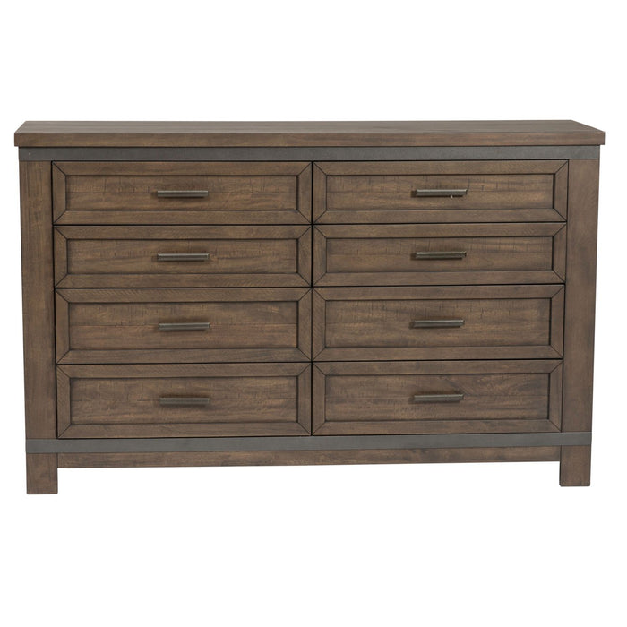 Thornwood Hills Drawer Dresser in Rock Beaten Gray - Discount Furniture World (Burlington,NC)
